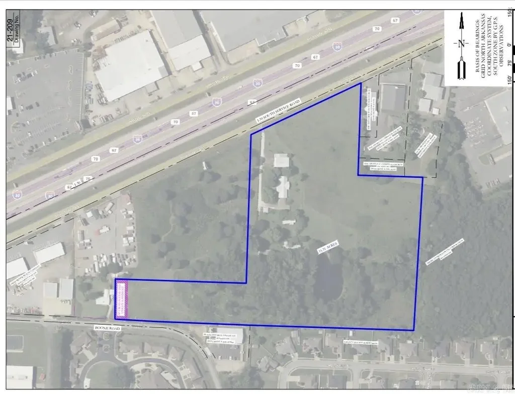 15.31 Acres Interstate 30 South, Benton