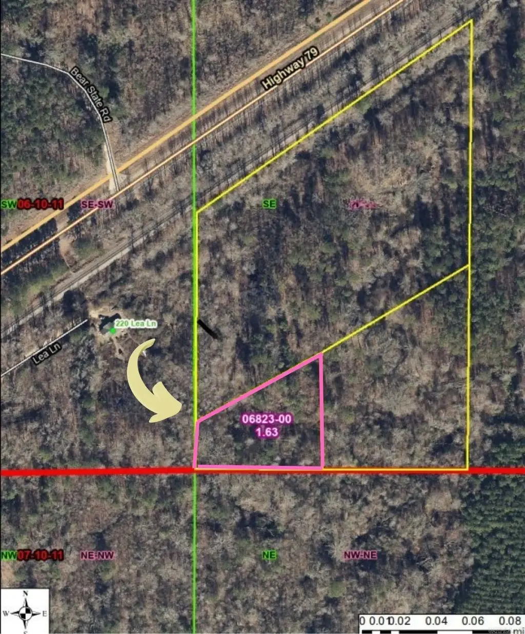 1.63 Acres Hwy 79, Kingsland