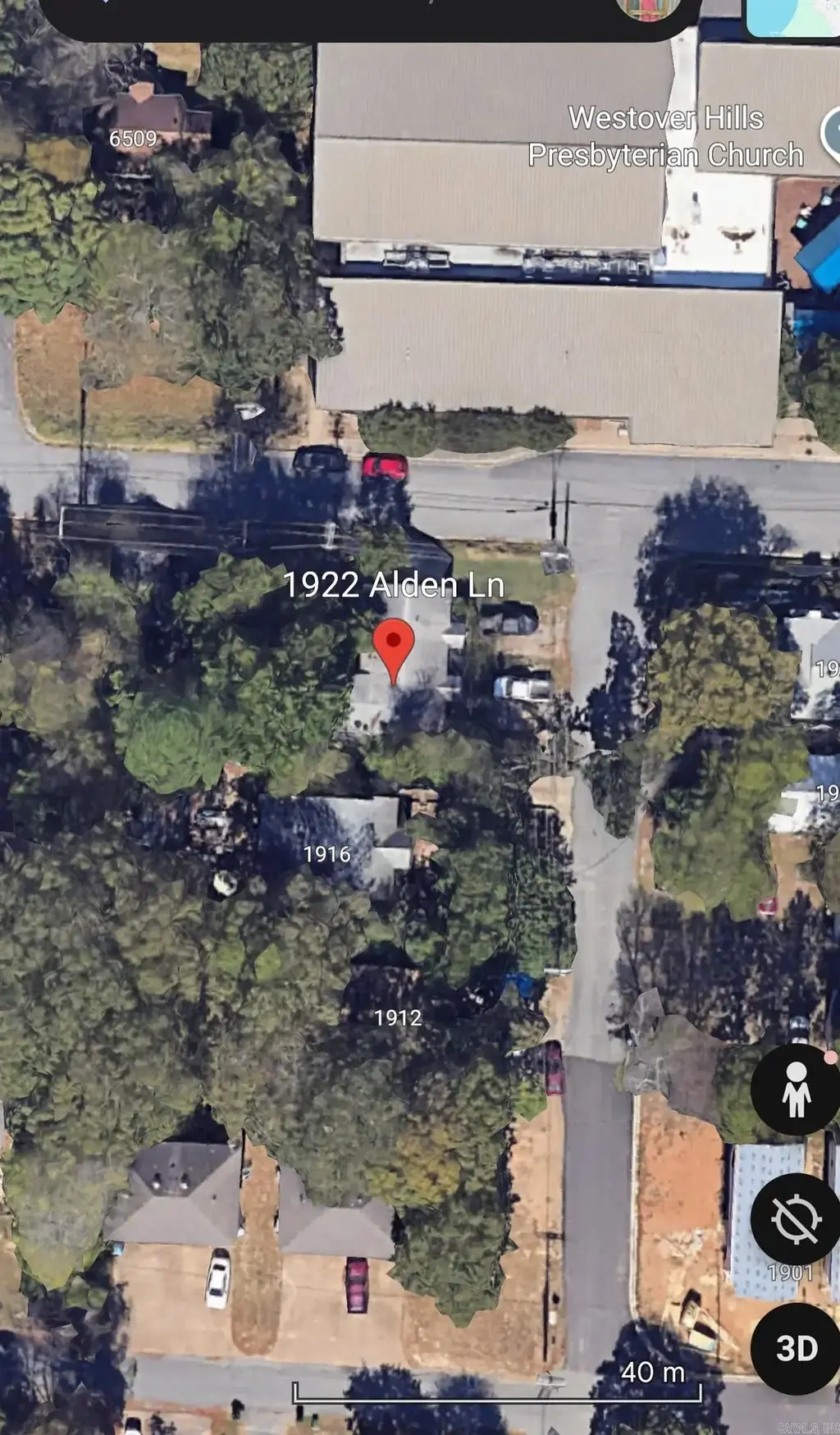 1922 Alden Ln, Little Rock