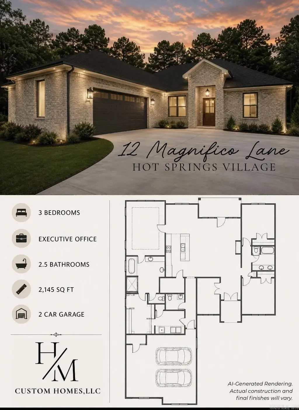12 Magnifico Lane, Hot Springs Village