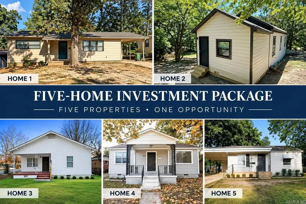 5 Property Package, Little Rock