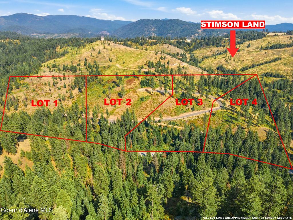 2304 S Blue Creek Rd Lots 1-4, Coeur d'Alene