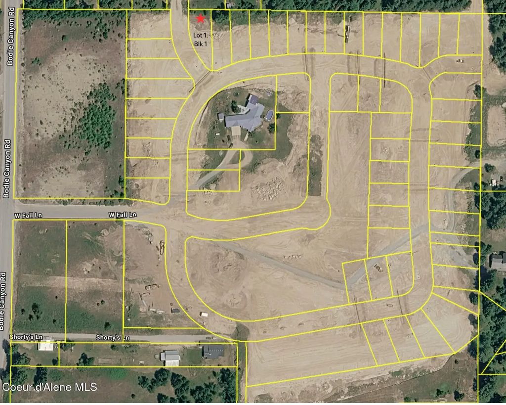 Lot 1,blk1 Highlands At Bodie Canyon, Priest River