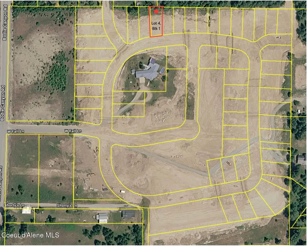 Lot 4,blk1 Highlands At Bodie Canyon, Priest River