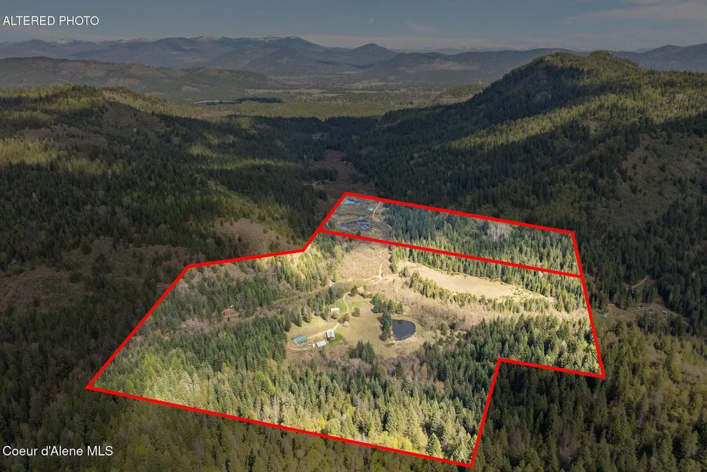 1791 Pup Paw Trl 144.5 Acres, Priest River
