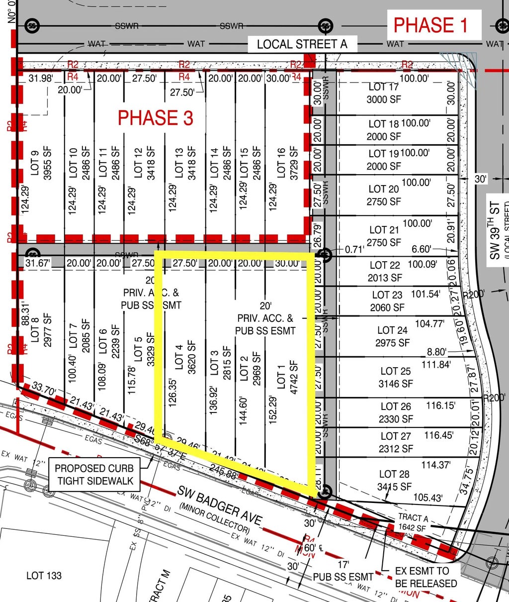 3945 Sw Badger Avenue Lots 1-4, Redmond