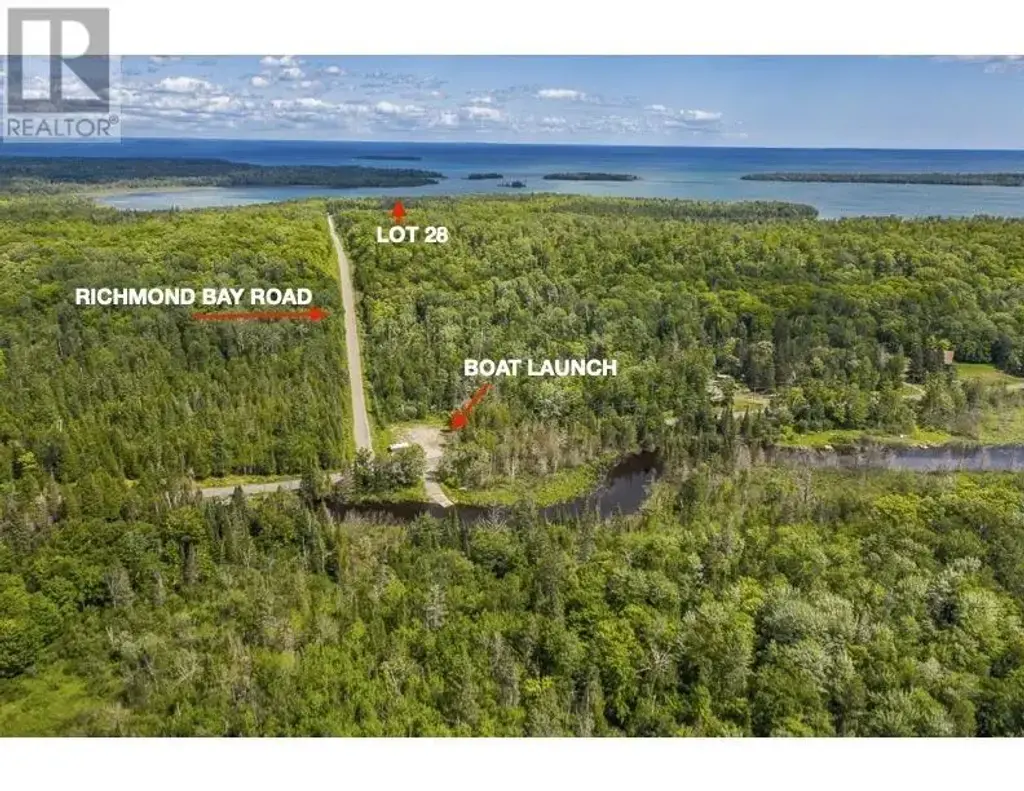 Lot 28 Richmond Bay Rd, Hilton Township, St. Joseph Island