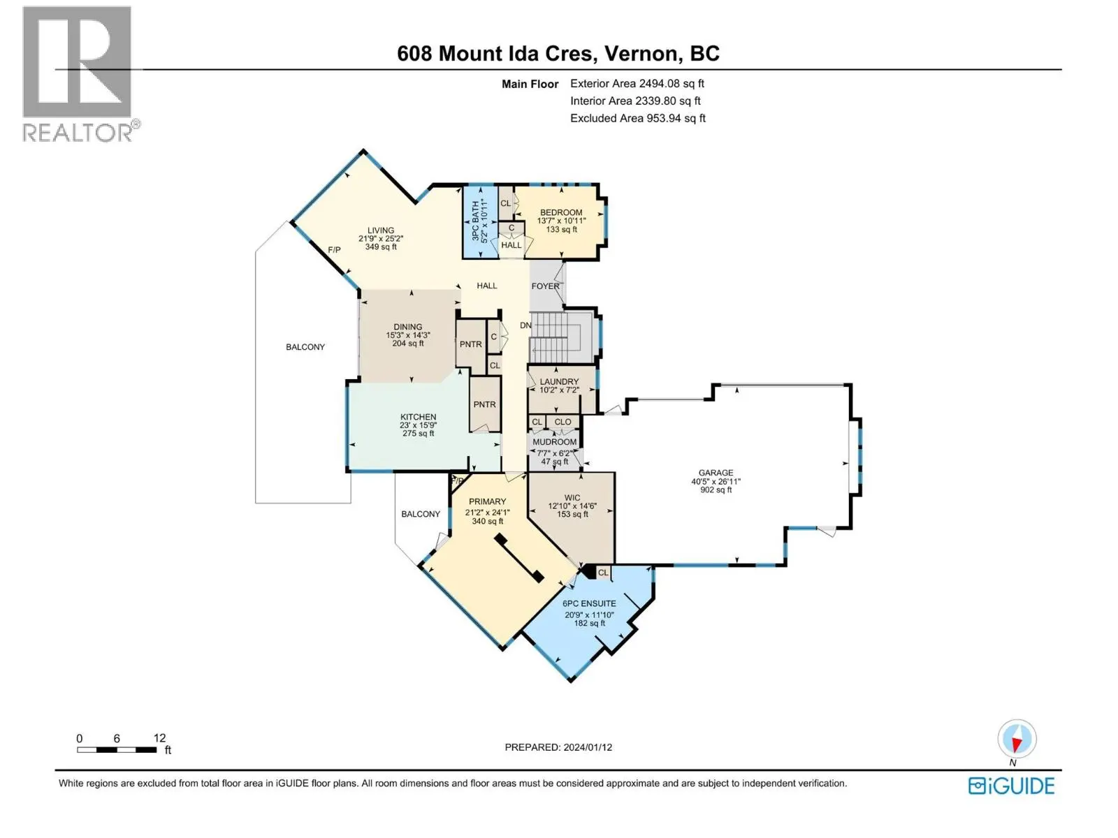 608 Mt Ida Crescent. Coldstream, British Columbia