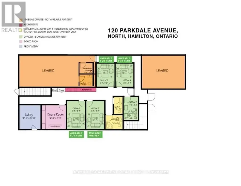 Office #1 - 120 Parkdale Avenue N, Hamilton (Normanhurst)