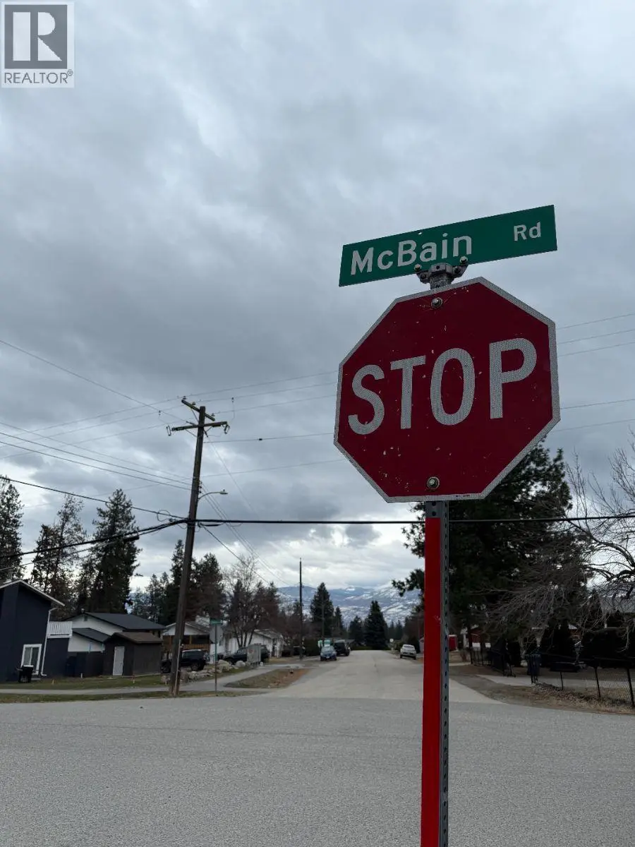Mcbain Road. West Kelowna, British Columbia