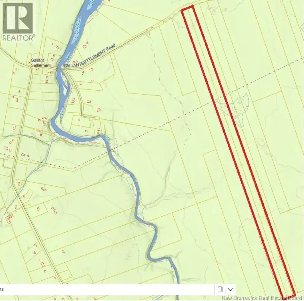 Woodlots Gallant Settlement Cross Road, Cormier Village