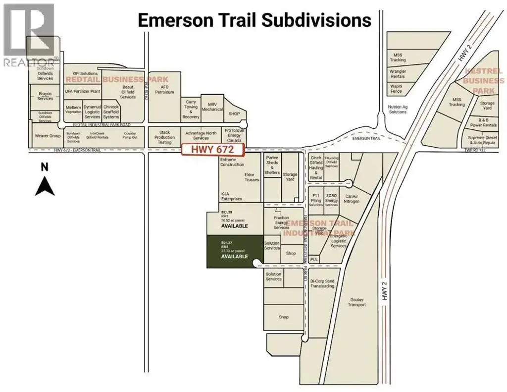 B2, L27 Pt: Nw-11-73-6-w6 Emerson Trail Industrial Pk Rd, Rural Grande Prairie No. 1, County of