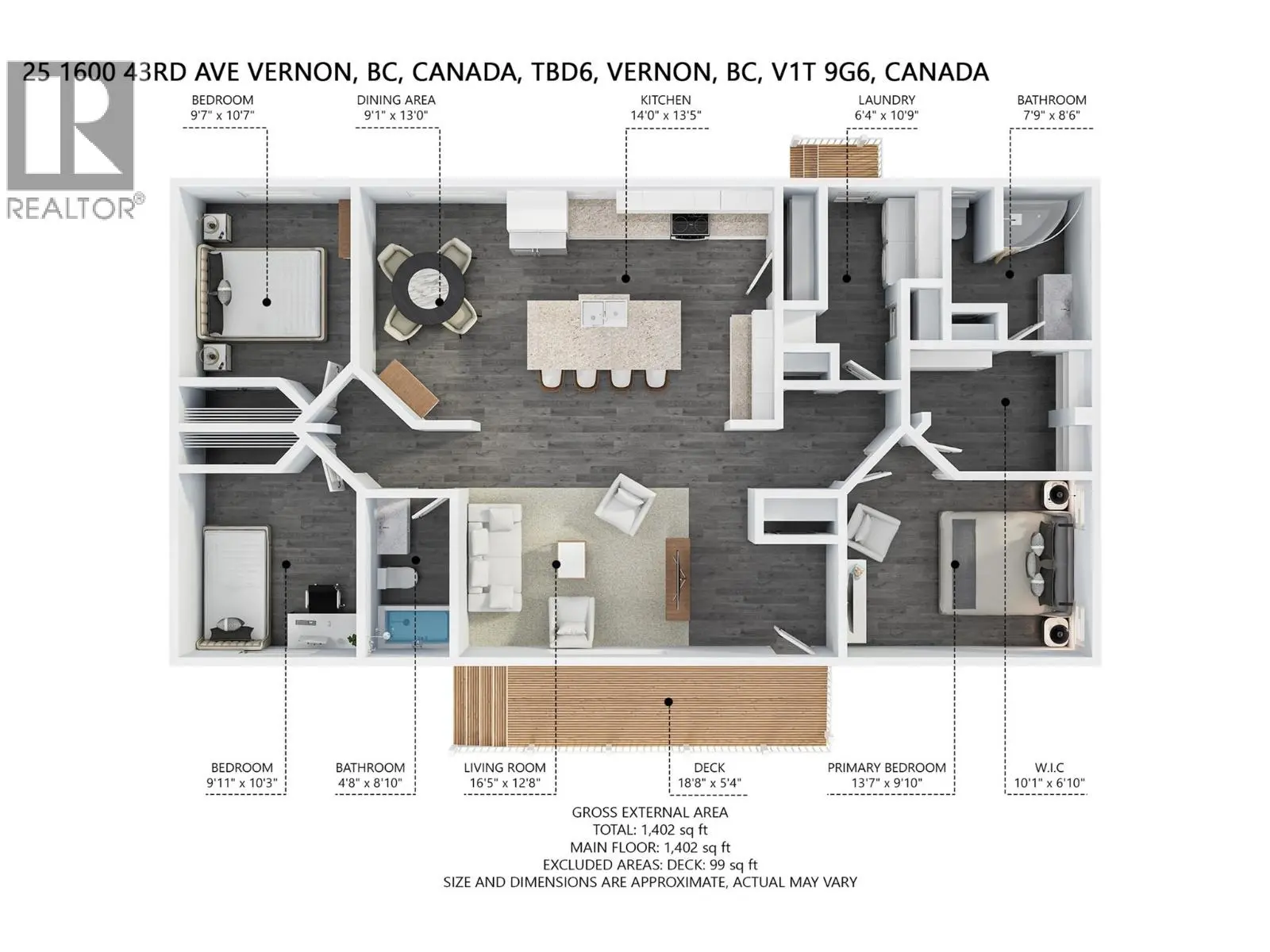 1600 43 Avenue Unit# 25. Vernon, British Columbia