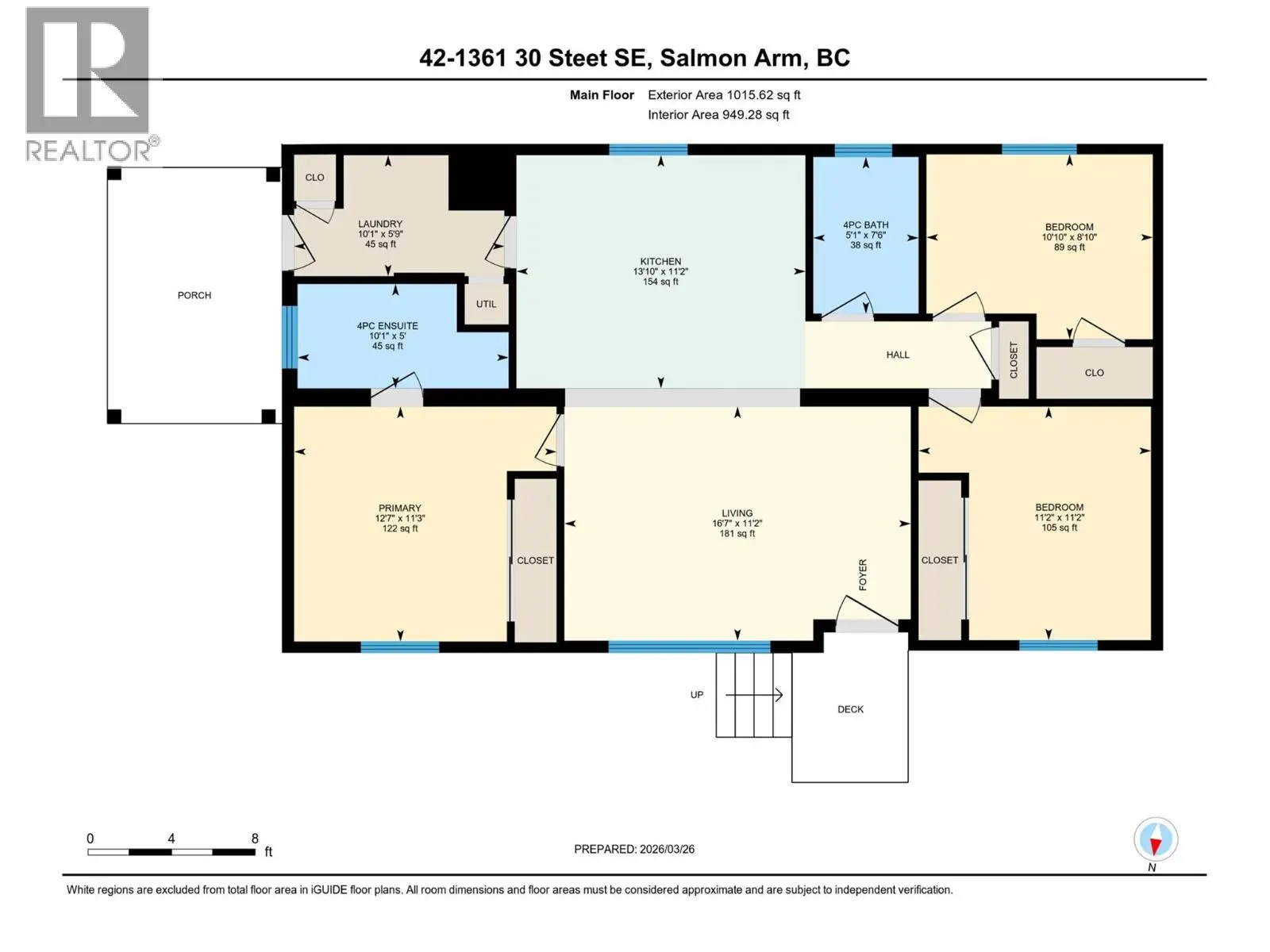 1361 30 Street Se Unit# 42. Salmon Arm, British Columbia
