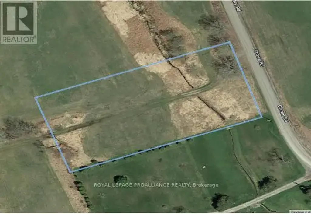 0 Crowe Road, Quinte West (Sidney Ward)