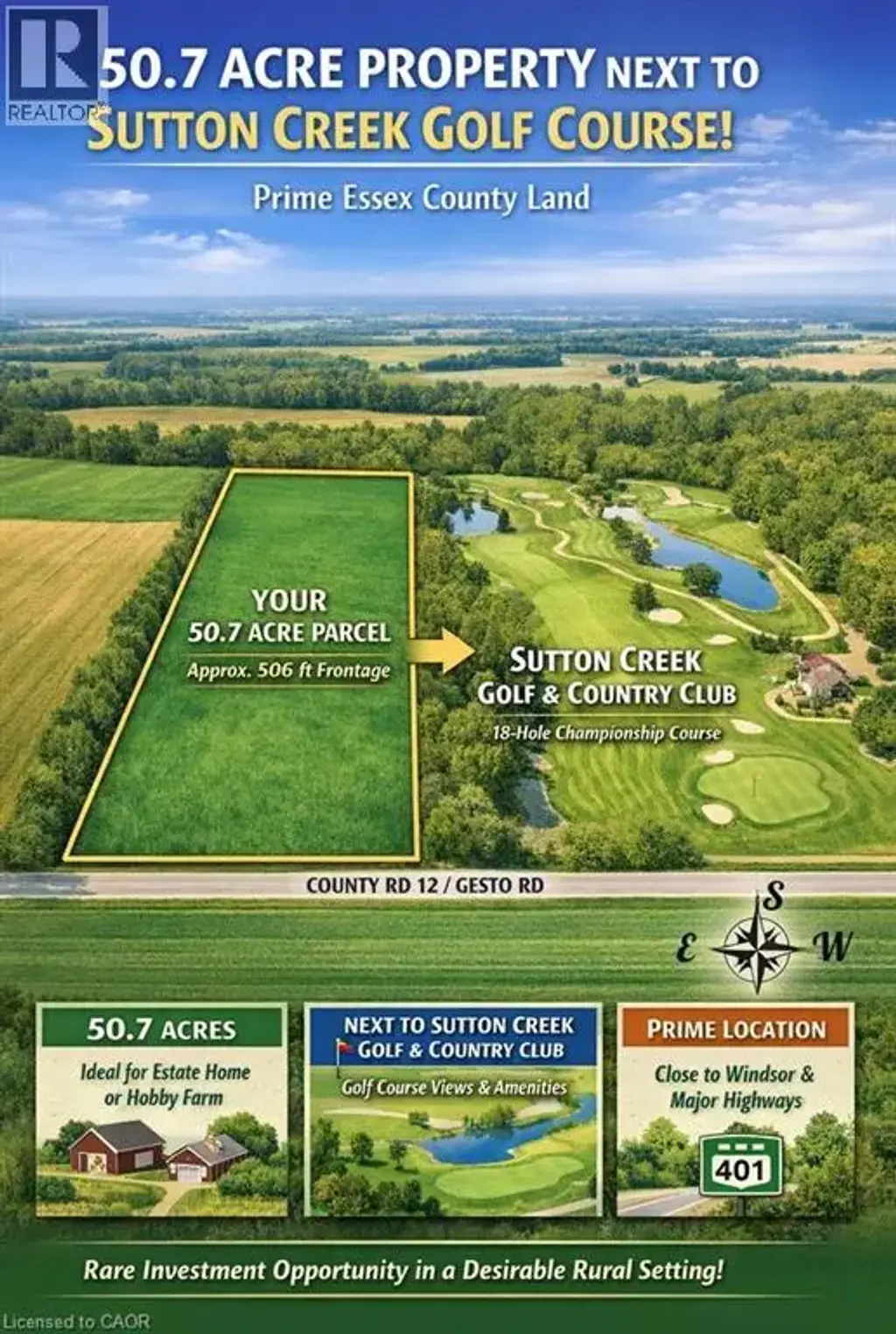 Part Lot 3 Gesto Side Road, Essex