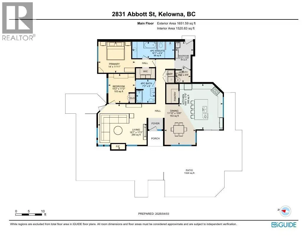 2831 Abbott Street. Kelowna, British Columbia