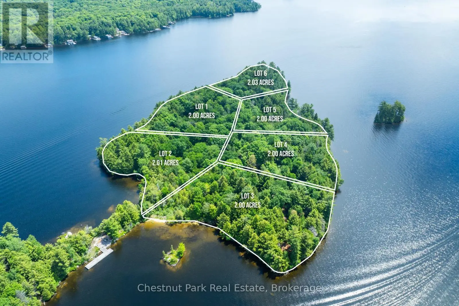 0 Meda Island Lot 3, Muskoka Lakes (Medora)