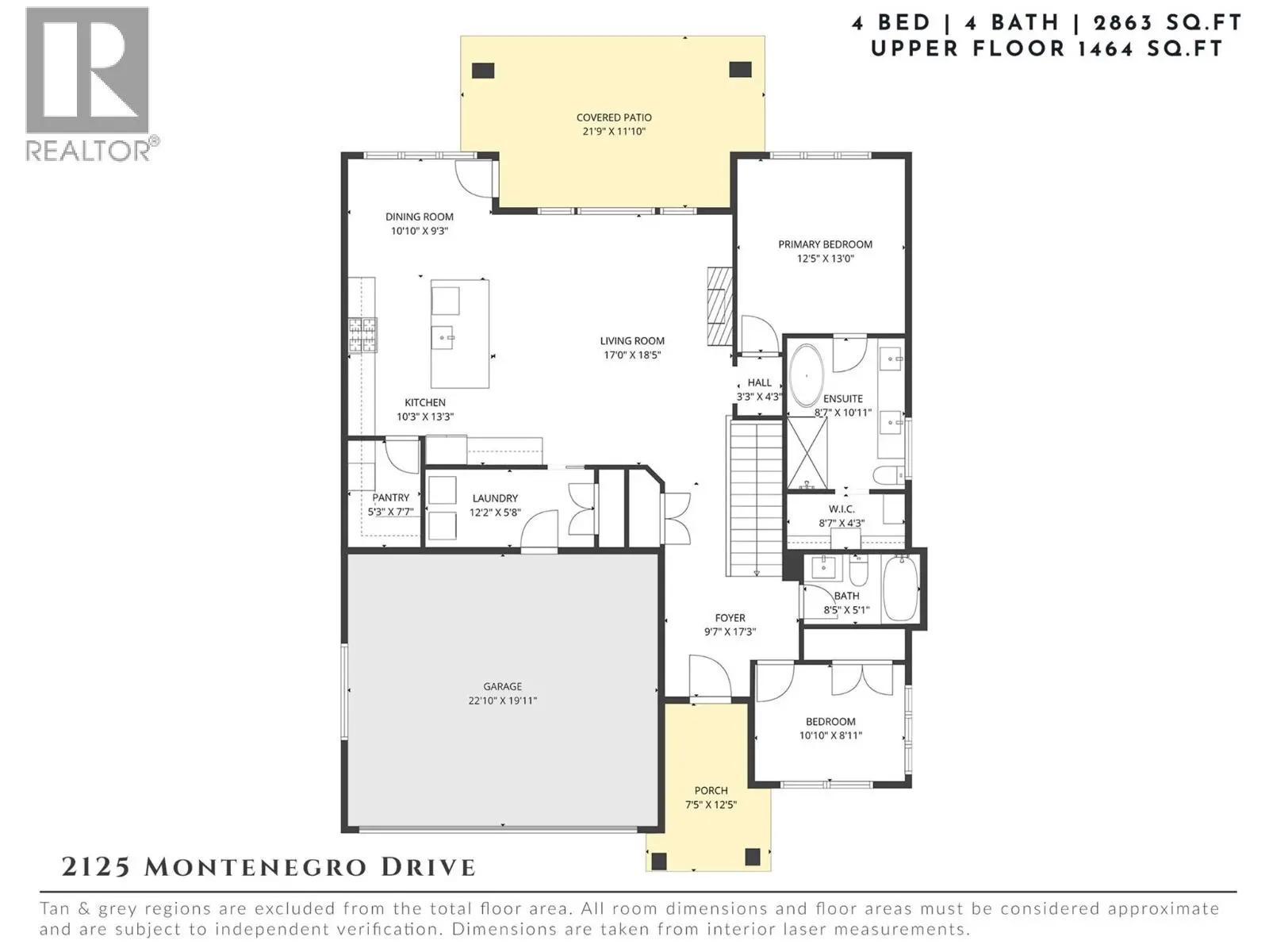 2125 Montenegro Drive. Kelowna, British Columbia
