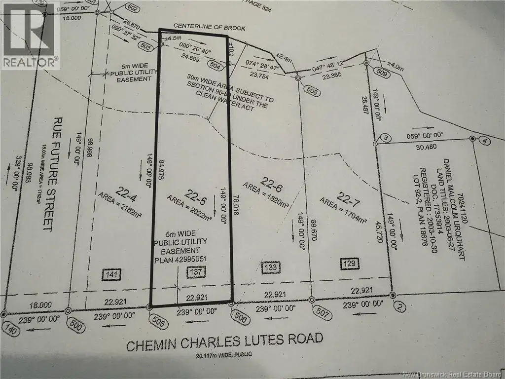 137 Charles Lutes Road, Moncton
