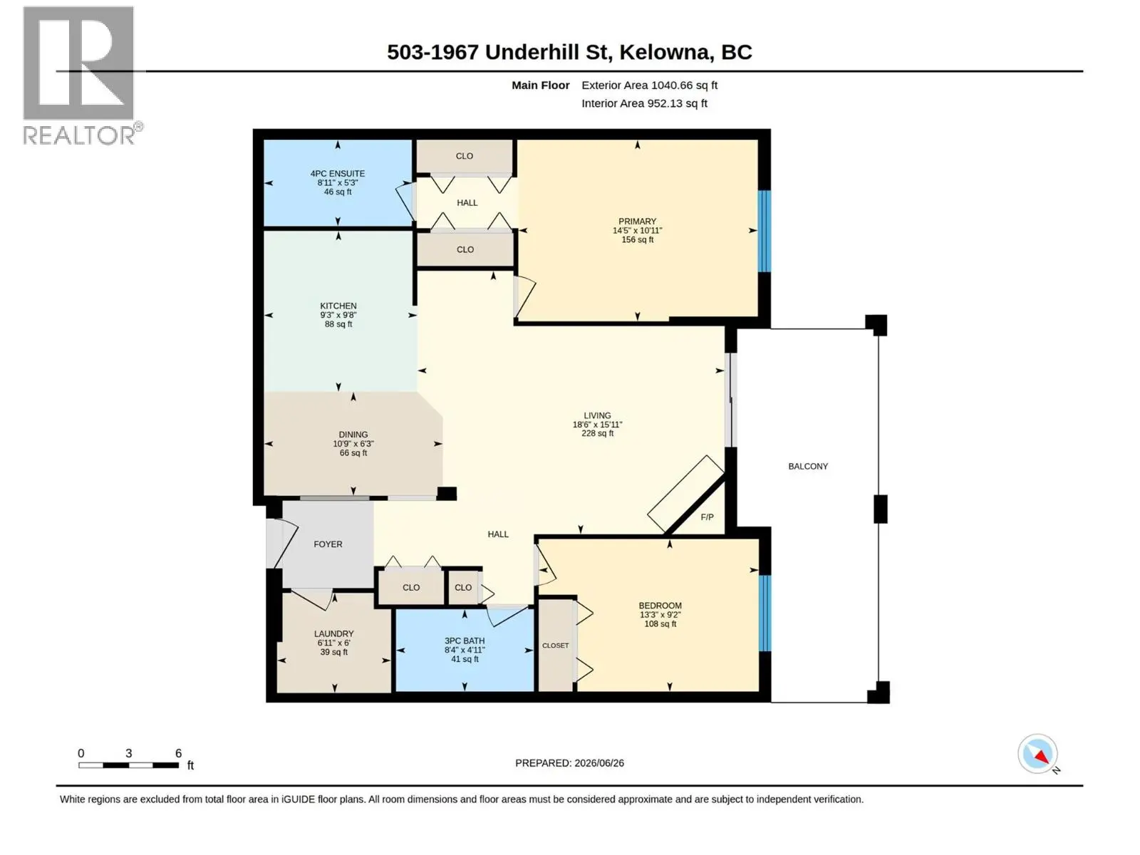 1967 Underhill Street Unit# 503. Kelowna, British Columbia