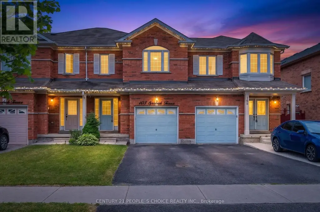 103 Spicebush Terrace, Brampton (Credit Valley)