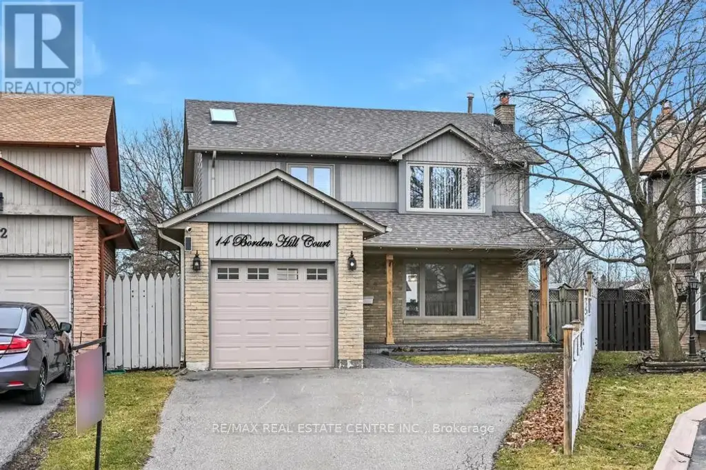 14 Borden Hill Court, Brampton (Central Park)