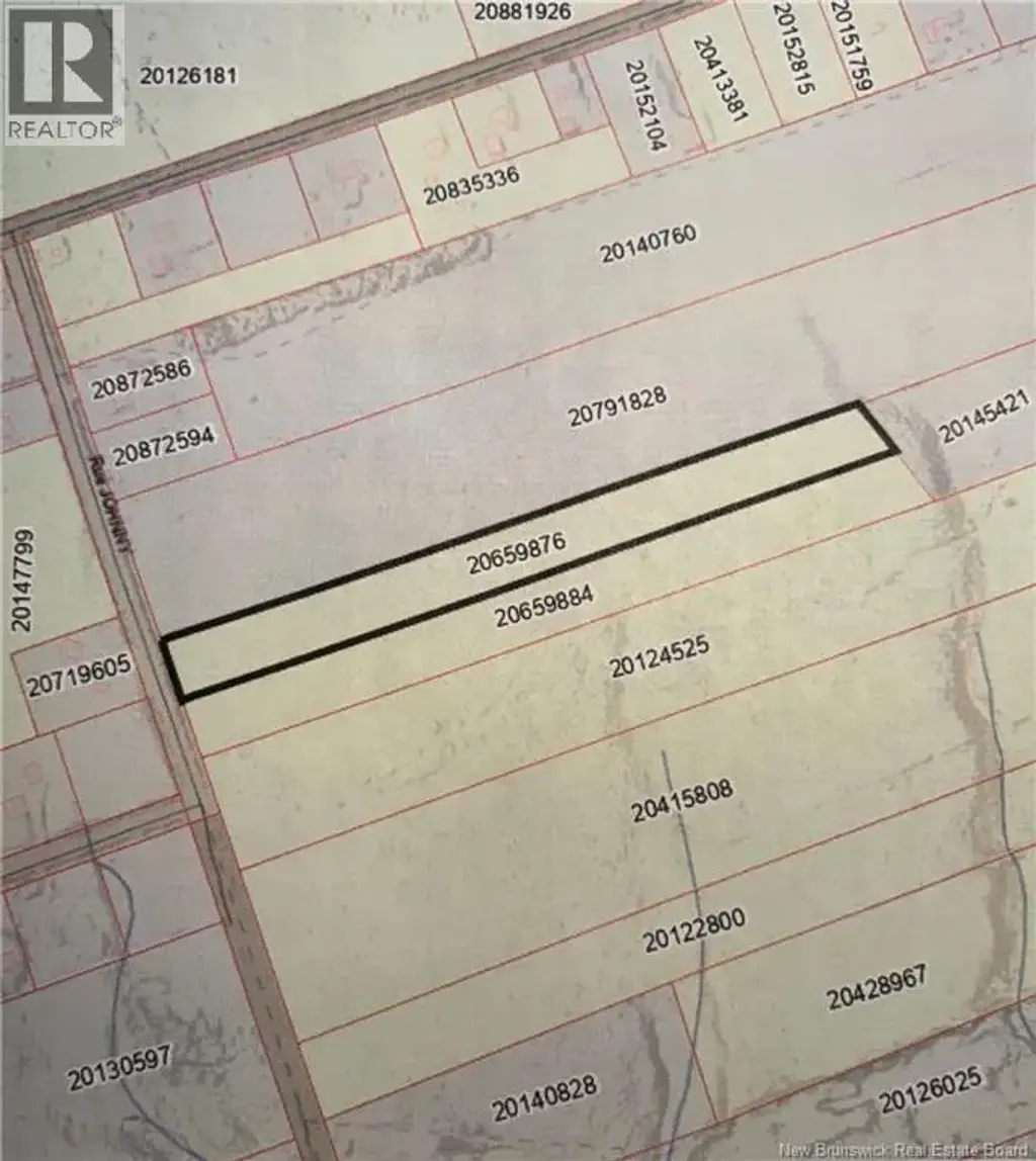 9.7 Acres Rue Johnny, Tracadie
