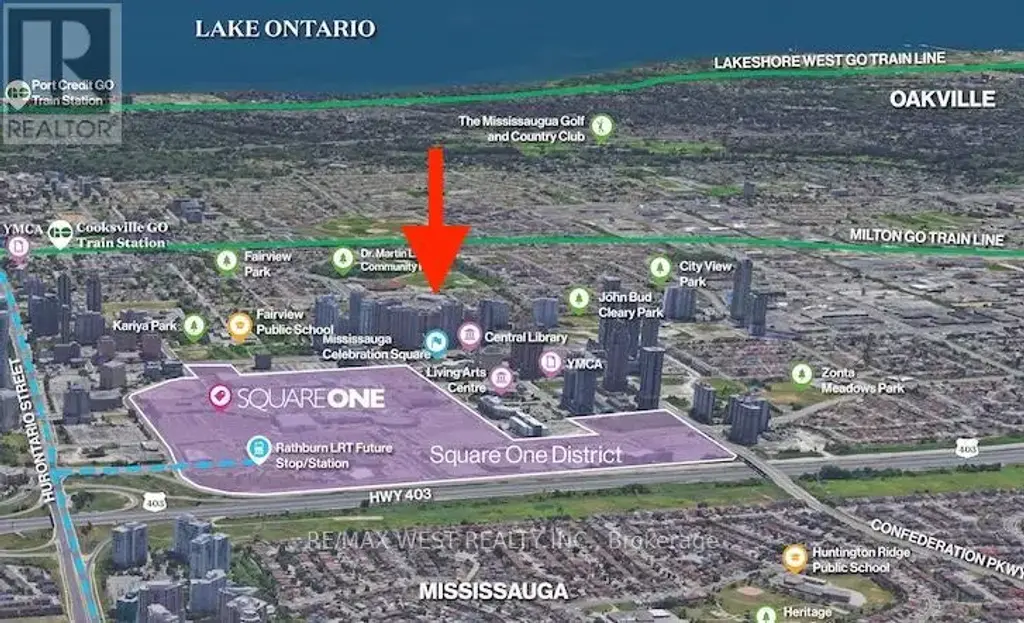 1007 - 300 Webb Drive, Mississauga (City Centre)