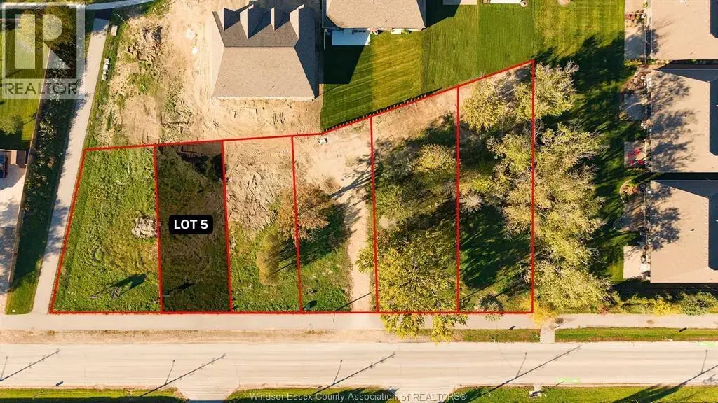 V/l Huron Church Line Road Unit# Lot #5, LaSalle