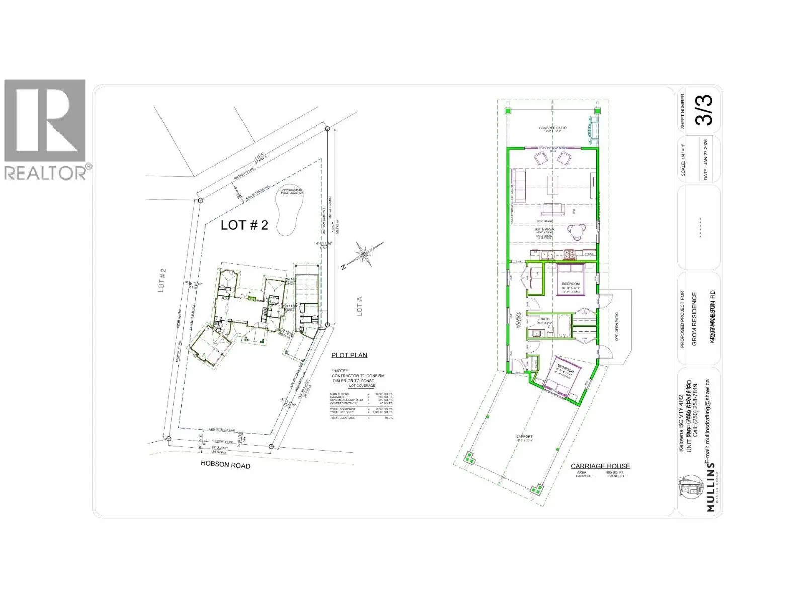 4295 Hobson Road. Kelowna, British Columbia