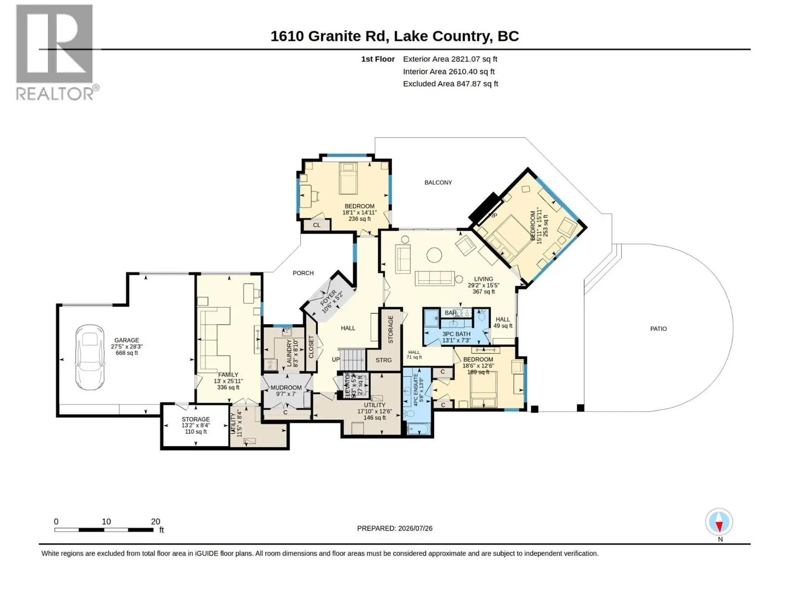 1610 Granite Road. Lake Country, British Columbia