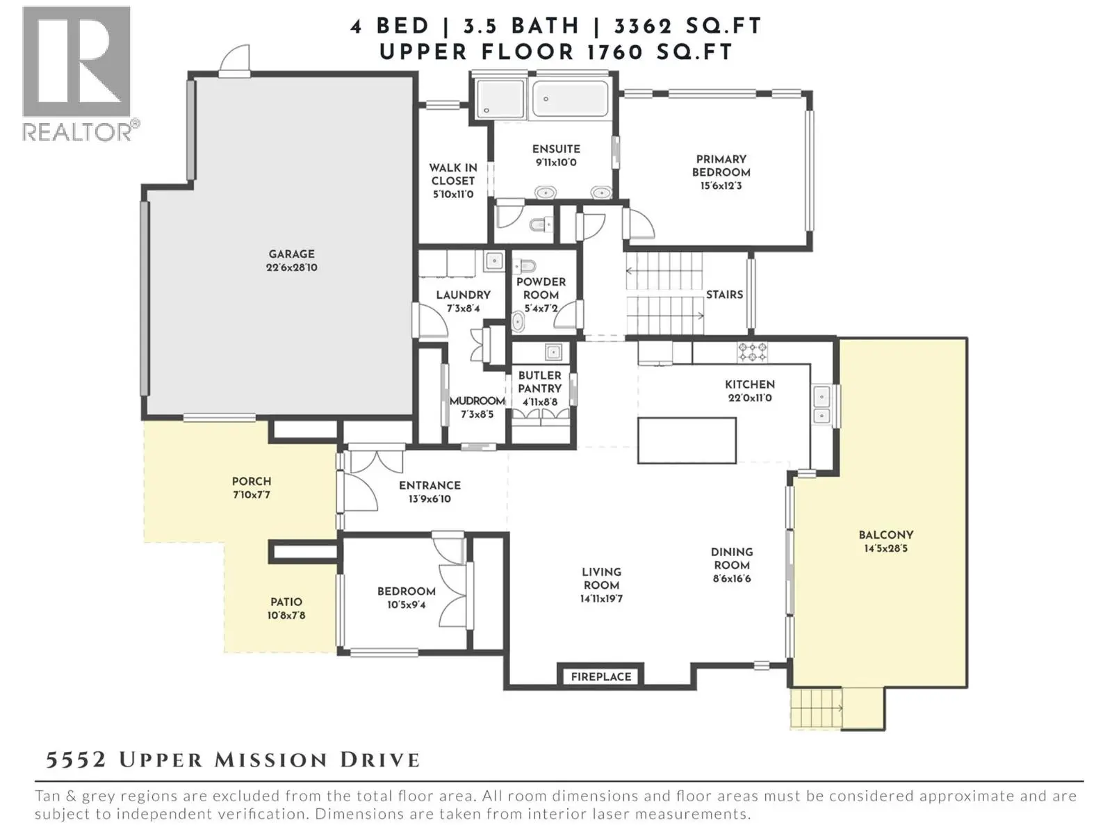 5552 Upper Mission Drive. Kelowna, British Columbia