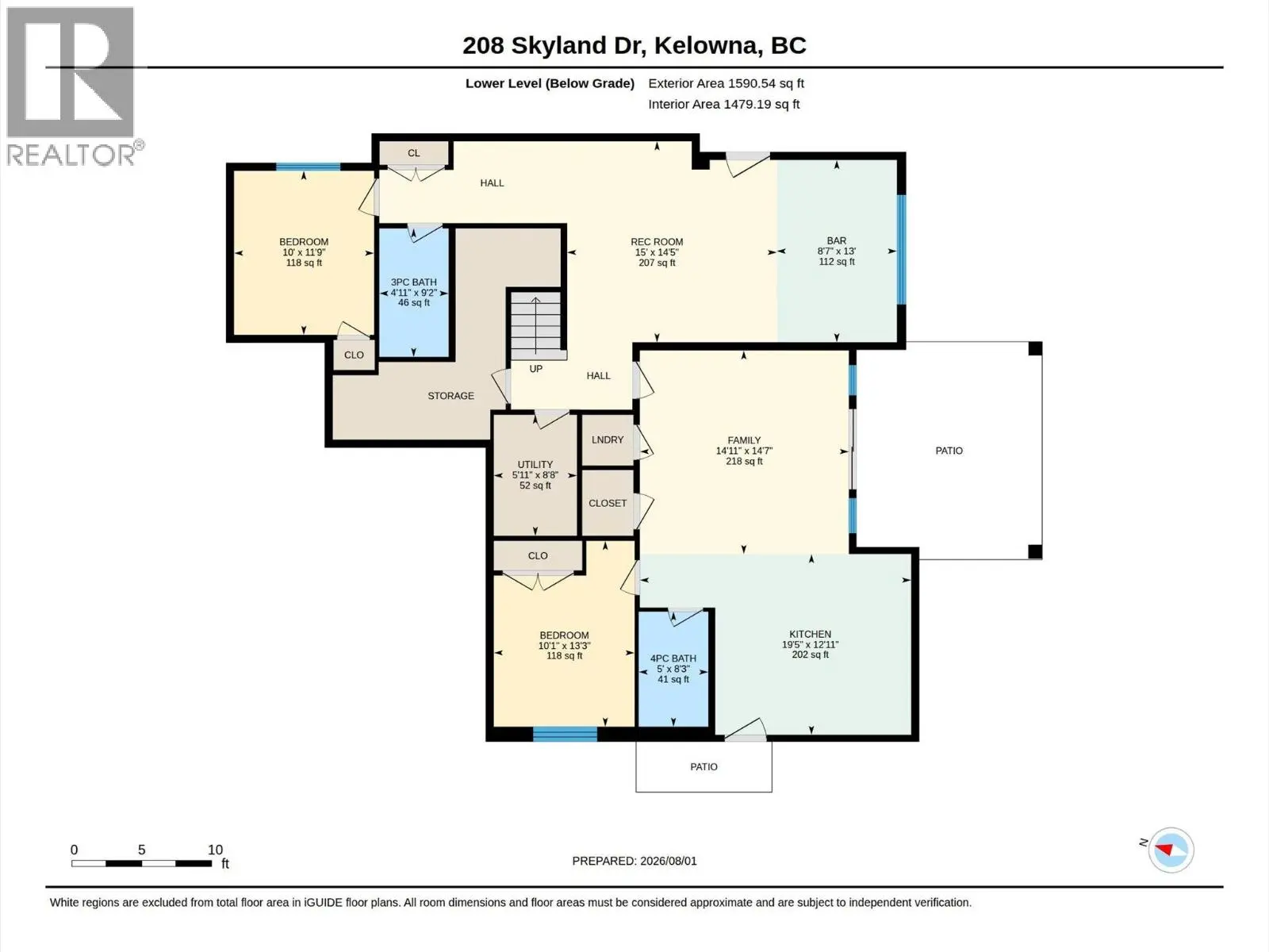 208 Skyland Drive. Kelowna, British Columbia
