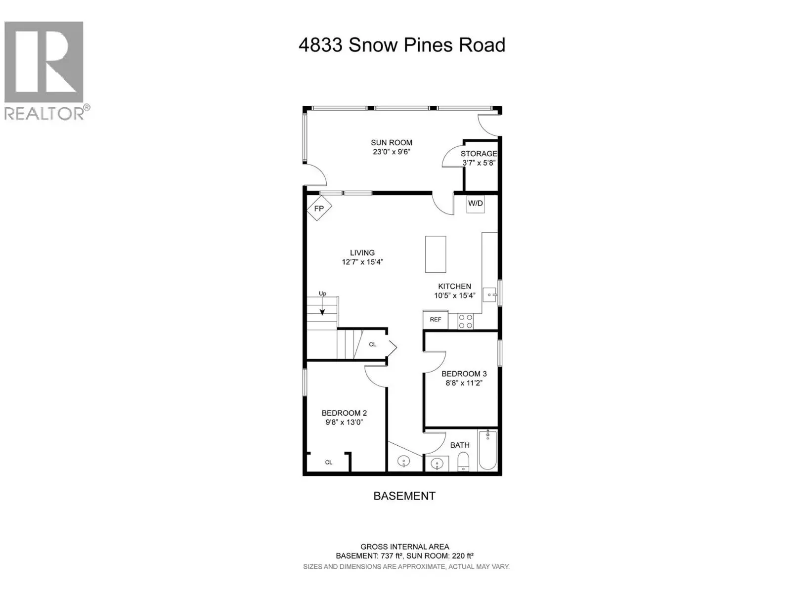 4833 Snow Pines Road. Big White, British Columbia