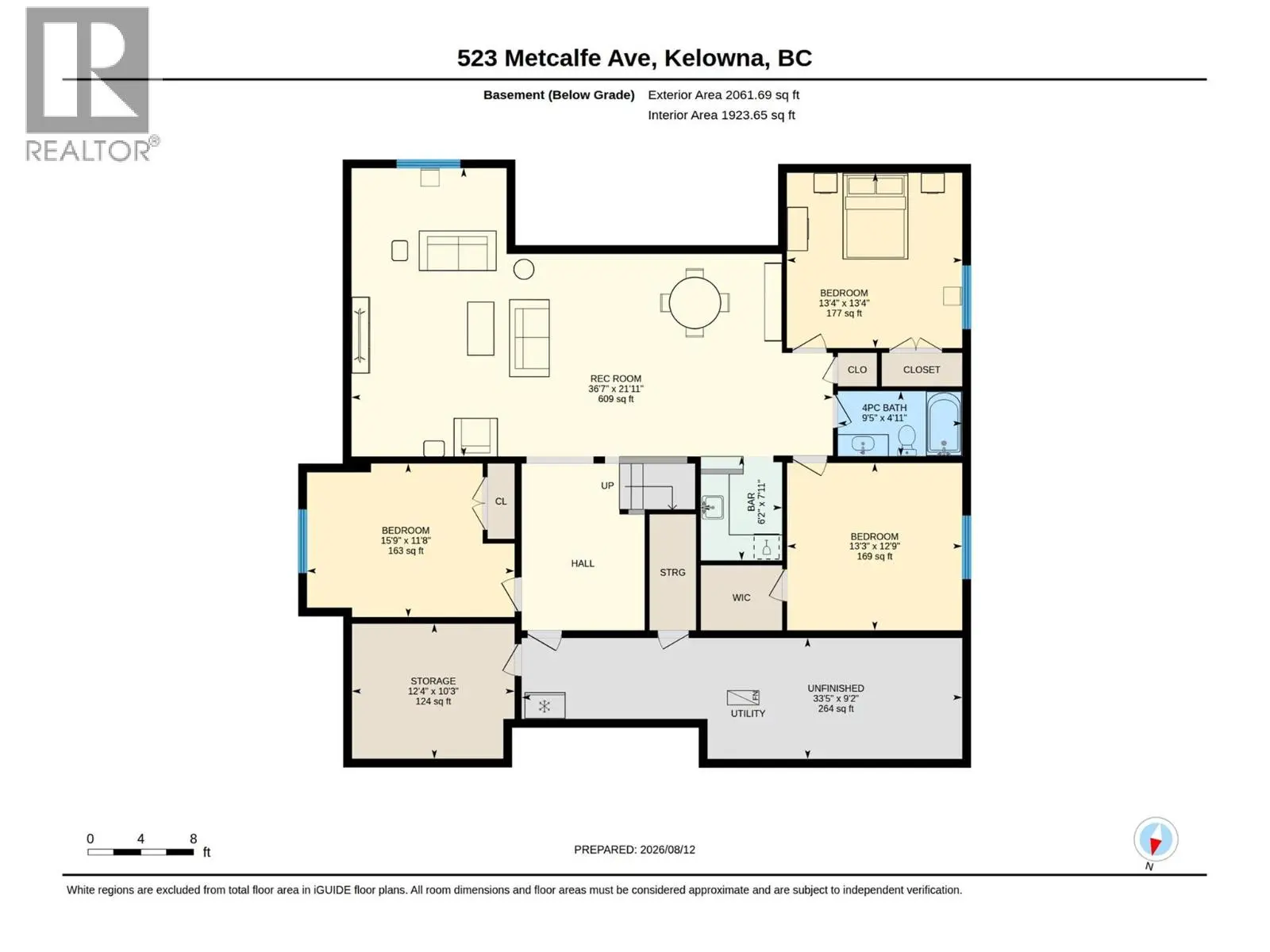 523 Metcalfe Avenue. Kelowna, British Columbia
