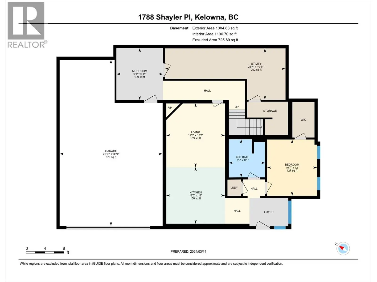 1788 Shayler Place. Kelowna, British Columbia