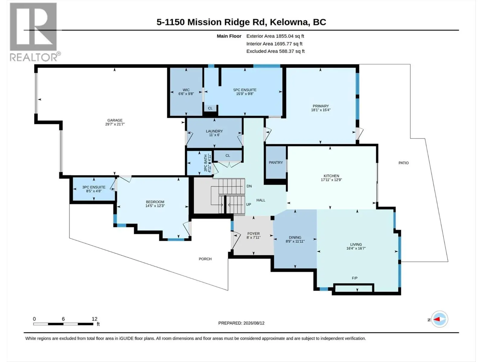 1150 Mission Ridge Road Unit# 5. Kelowna, British Columbia