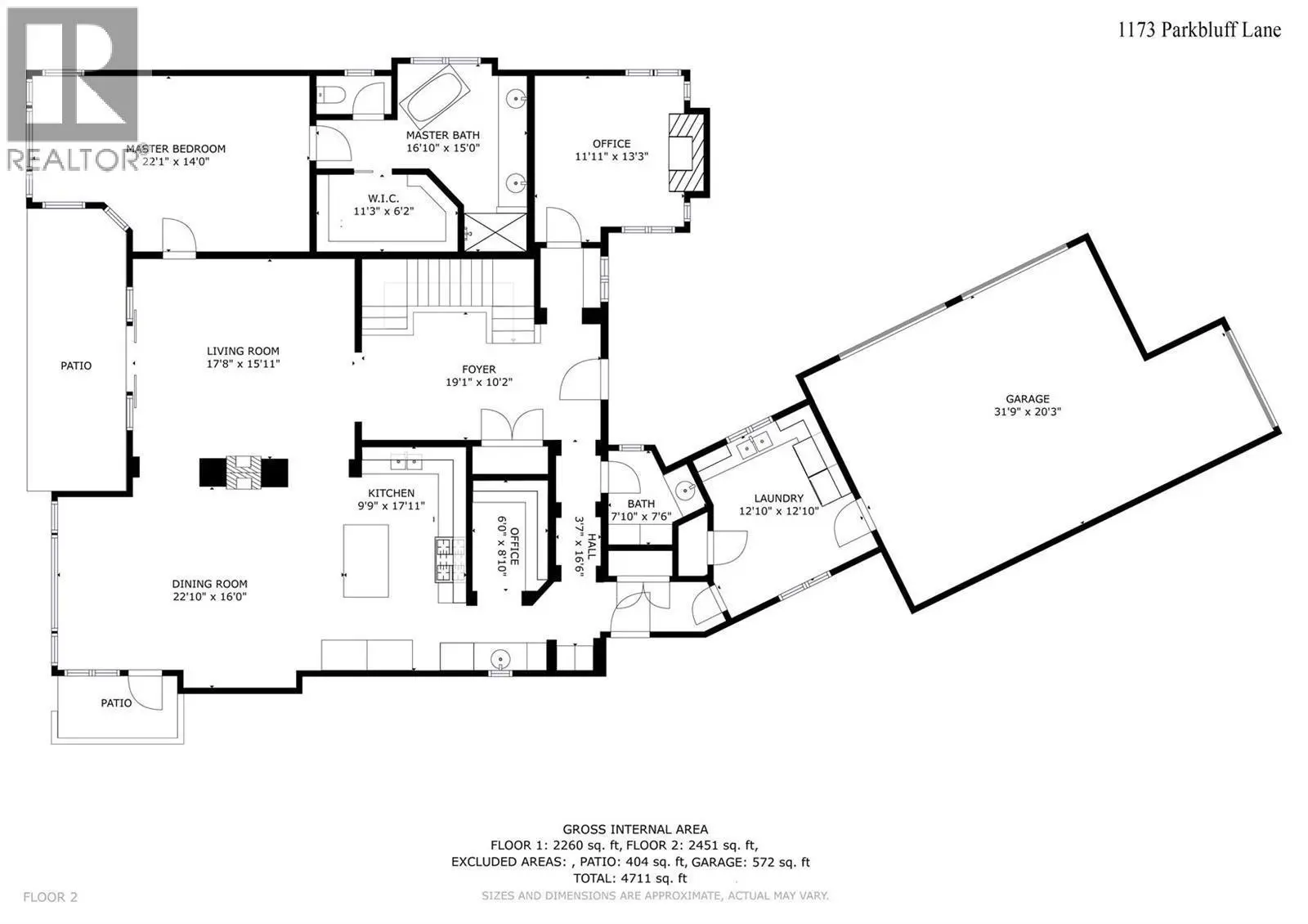 1173 Parkbluff Lane. Kelowna, British Columbia