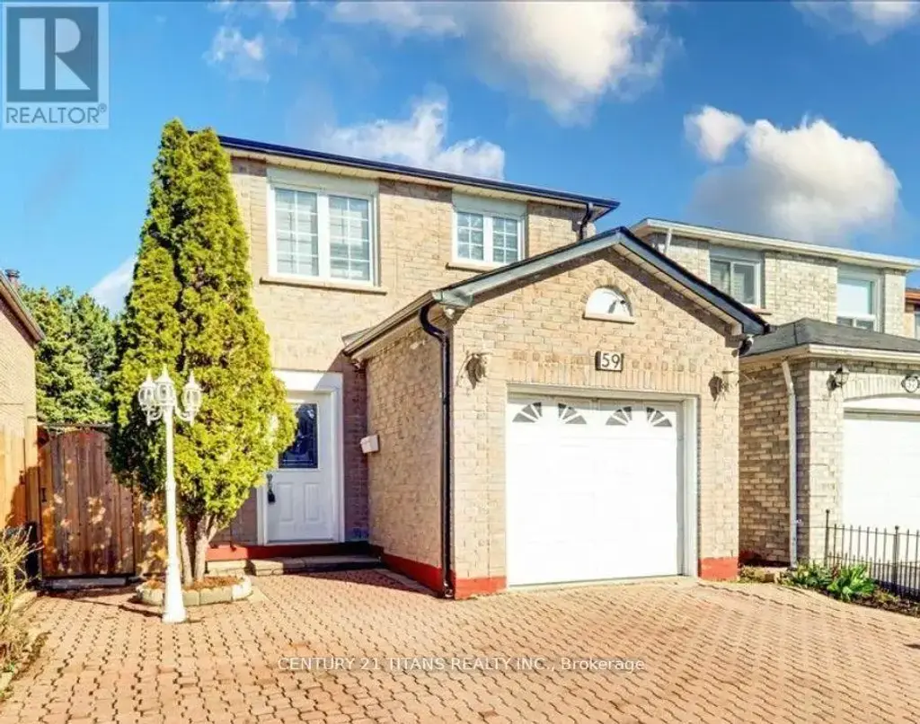 Lower - 59 William Honey Crescent, Markham (Middlefield)