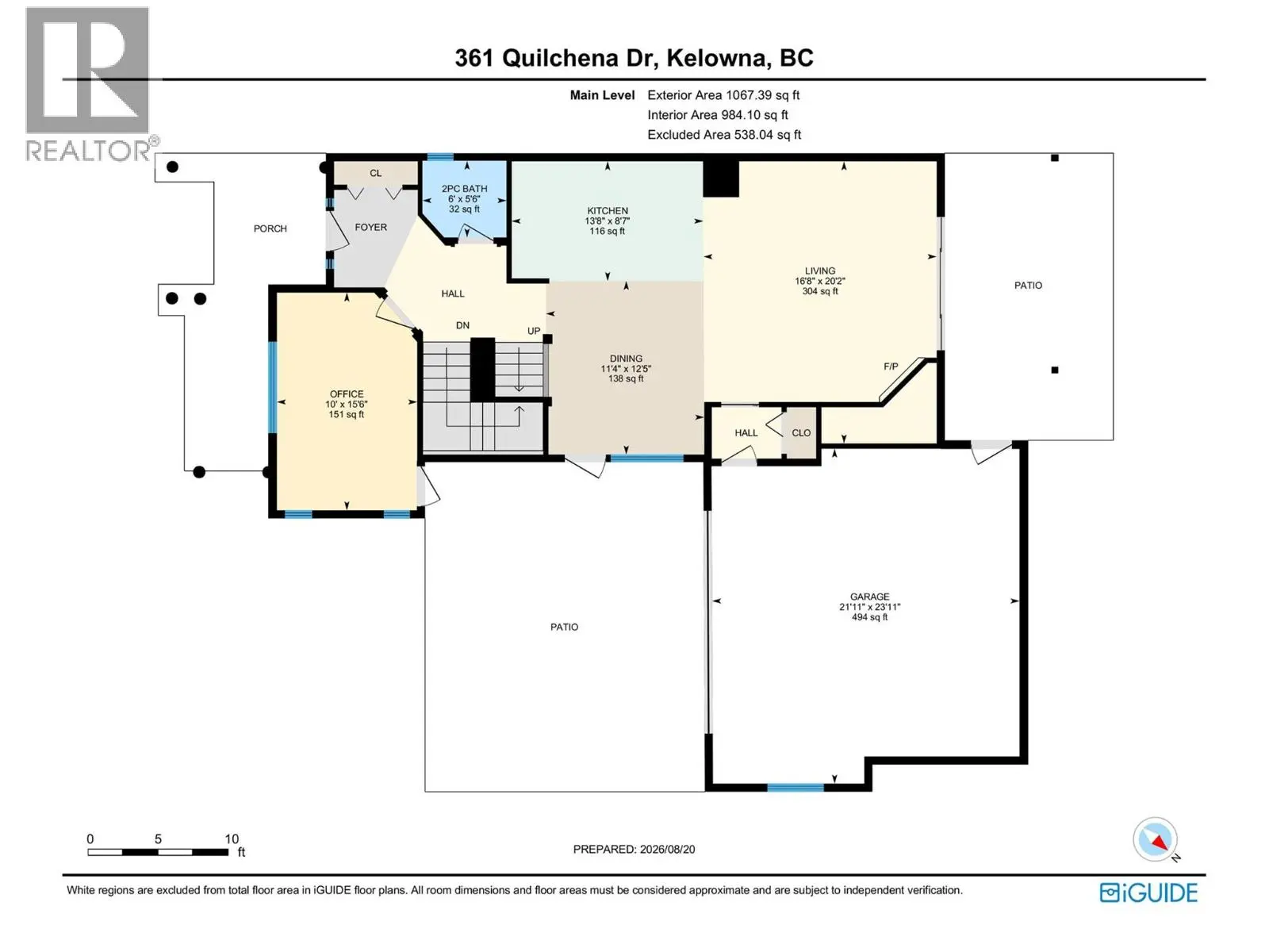 361 Quilchena Drive. Kelowna, British Columbia