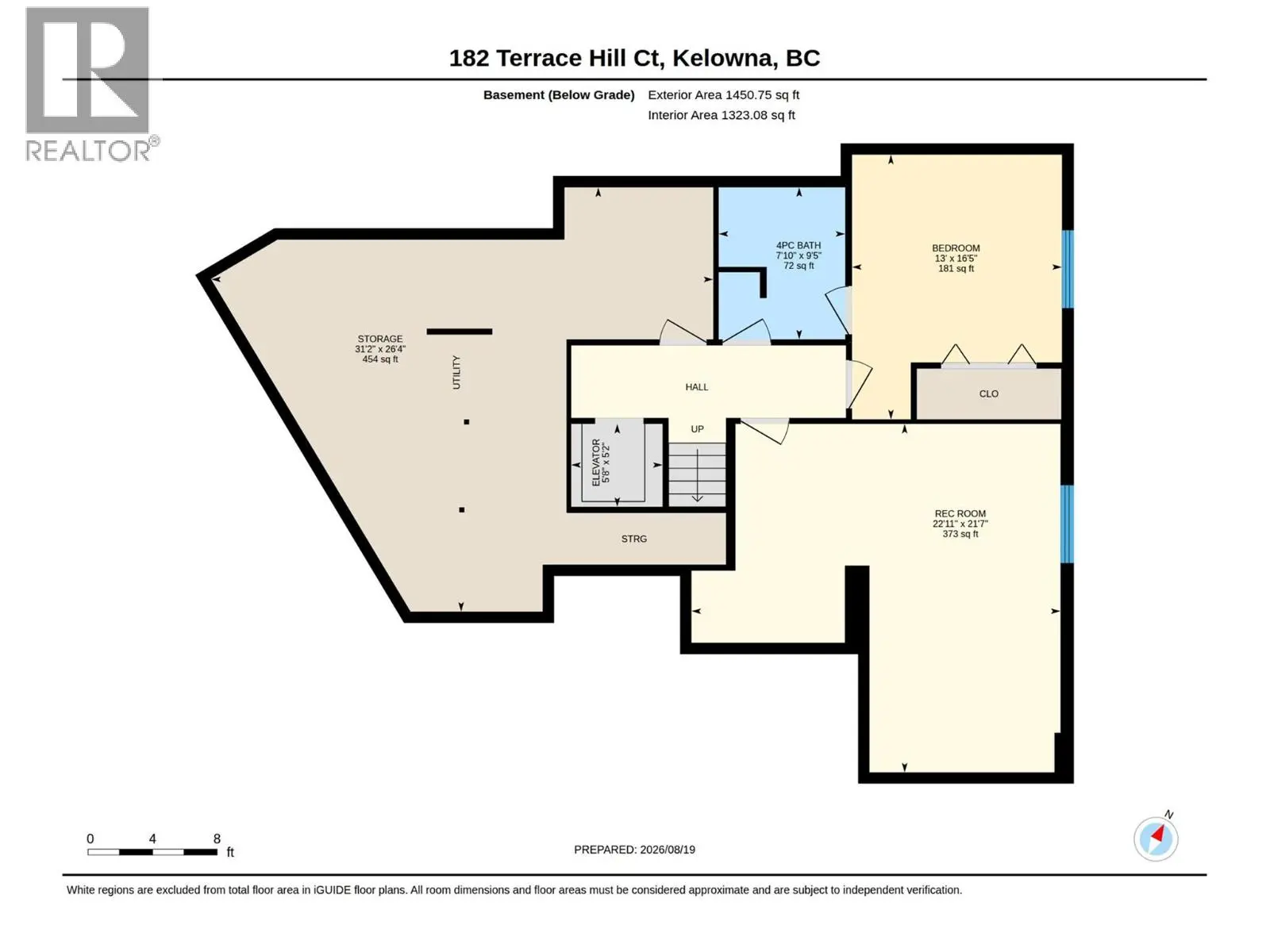 182 Terrace Hill Court. Kelowna, British Columbia