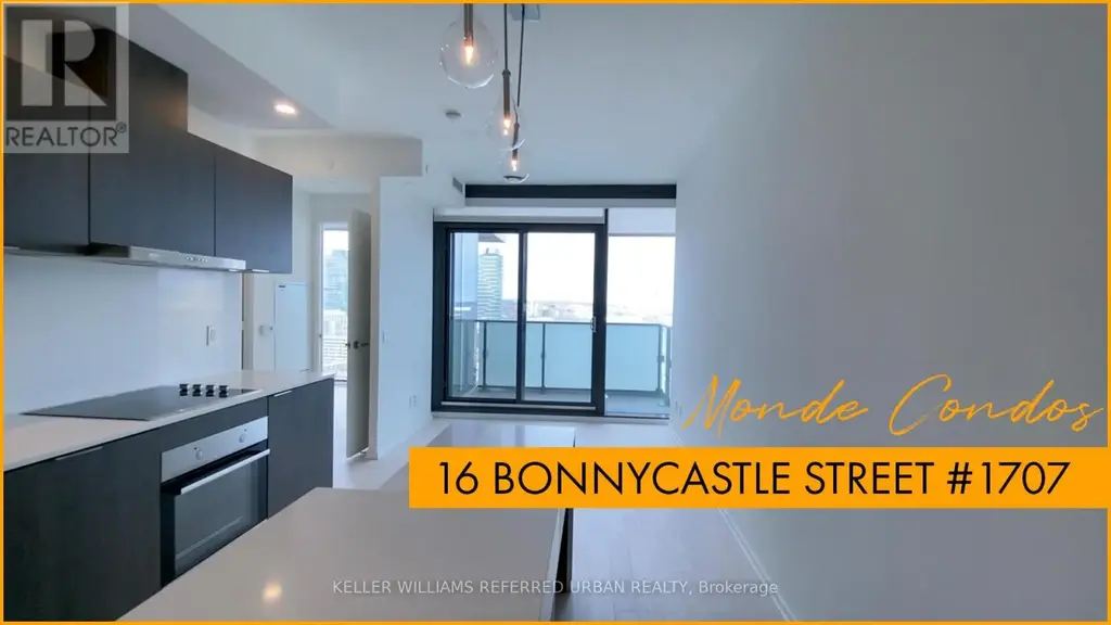 1707 - 16 Bonnycastle Street, Toronto (Waterfront Communities)