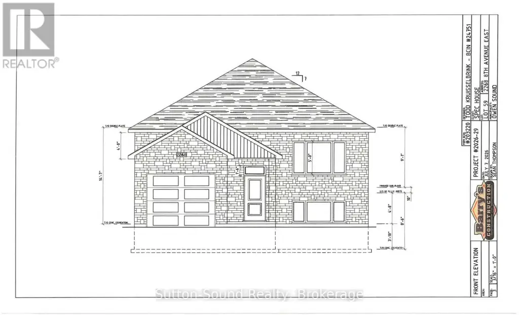 2268 8th Avenue E, Owen Sound