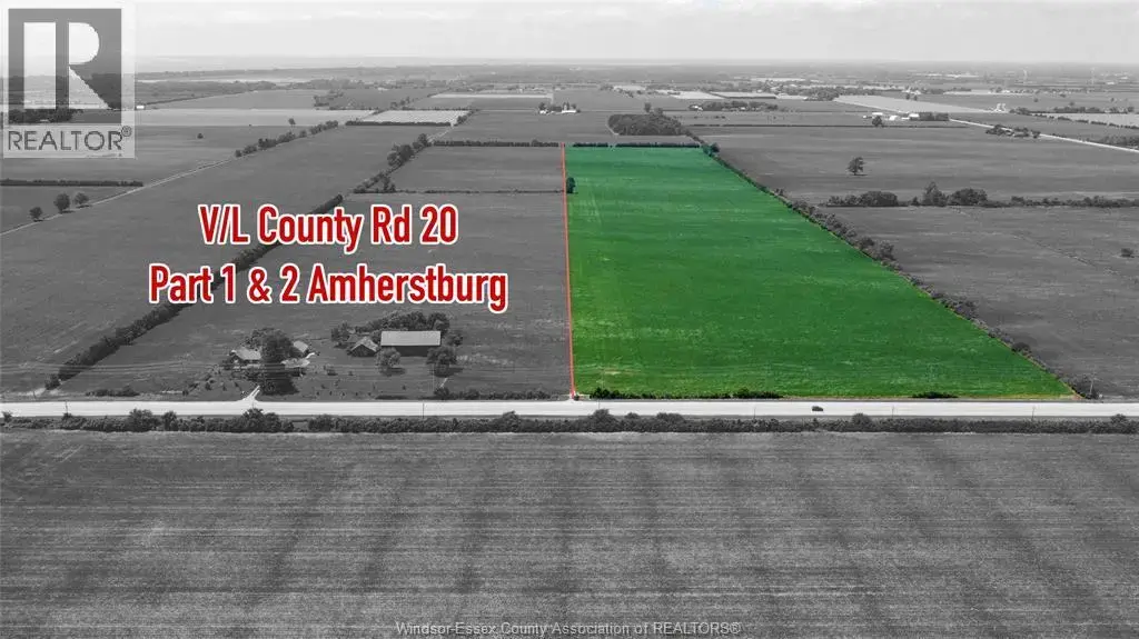 V/l County Rd 20 Unit# Parts 1 & 2, Amherstburg