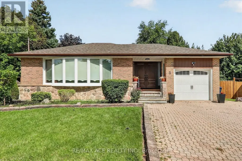 3 Pipestone Place, Toronto (Elms-Old Rexdale)