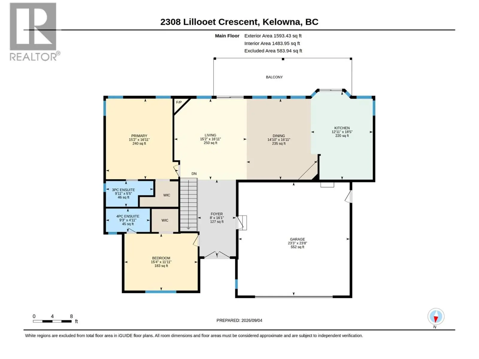 2308 Lillooet Crescent. Kelowna, British Columbia