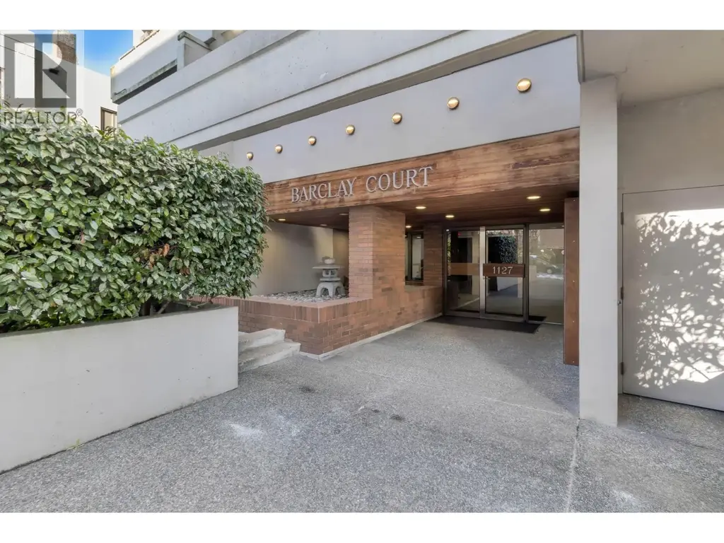 801 1127 Barclay Street, Vancouver