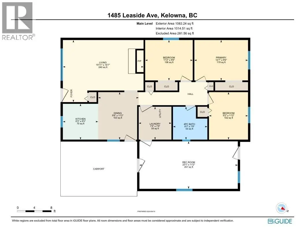 1485 Leaside Avenue. Kelowna, British Columbia