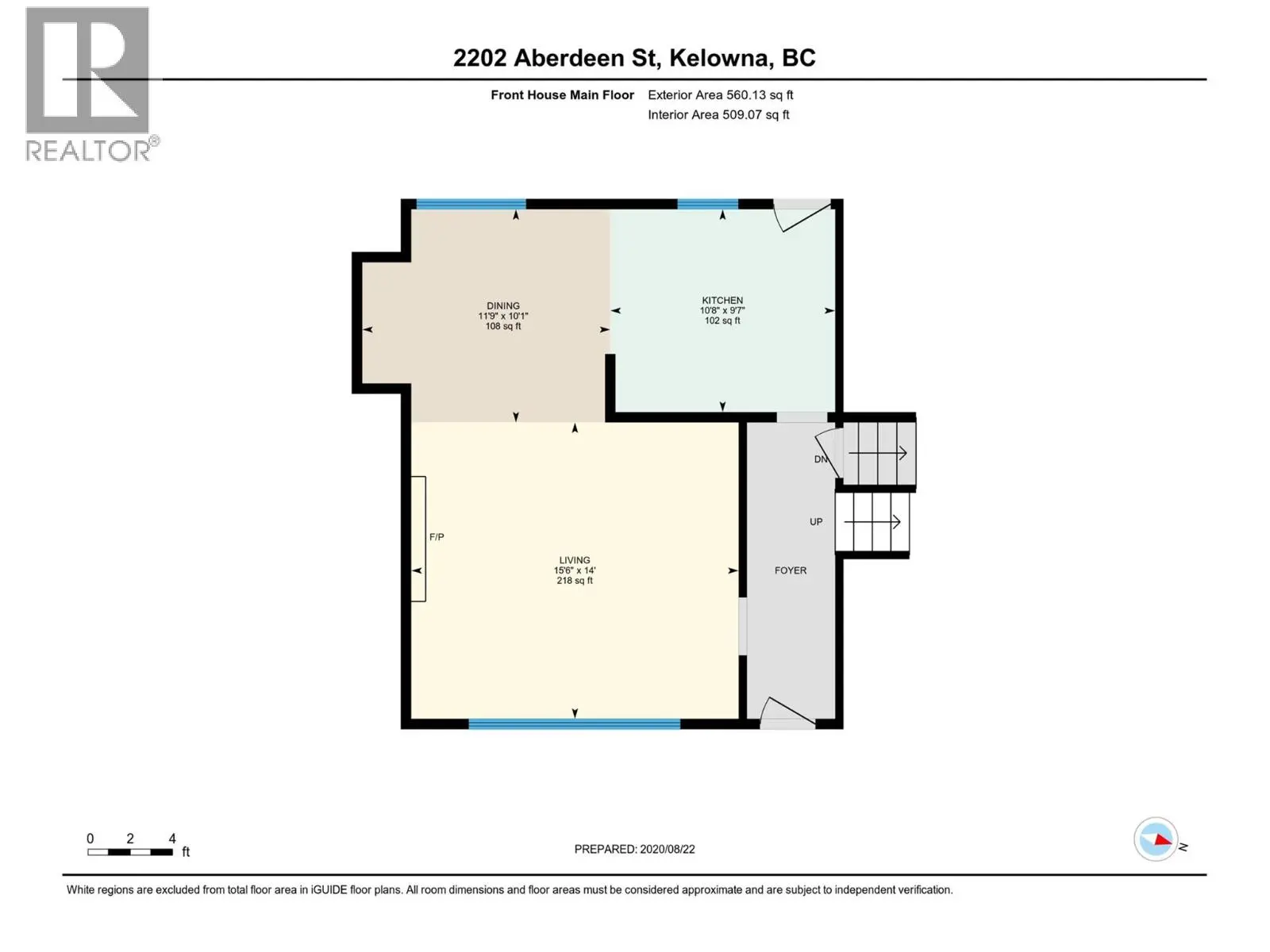 2202 Aberdeen Street. Kelowna, British Columbia